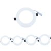 Đèn âm trần tròn siêu mỏng mẫu AT-SA-SL 3W-24W