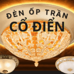 Khám phá vẻ đẹp của đèn ốp trần cổ điển
