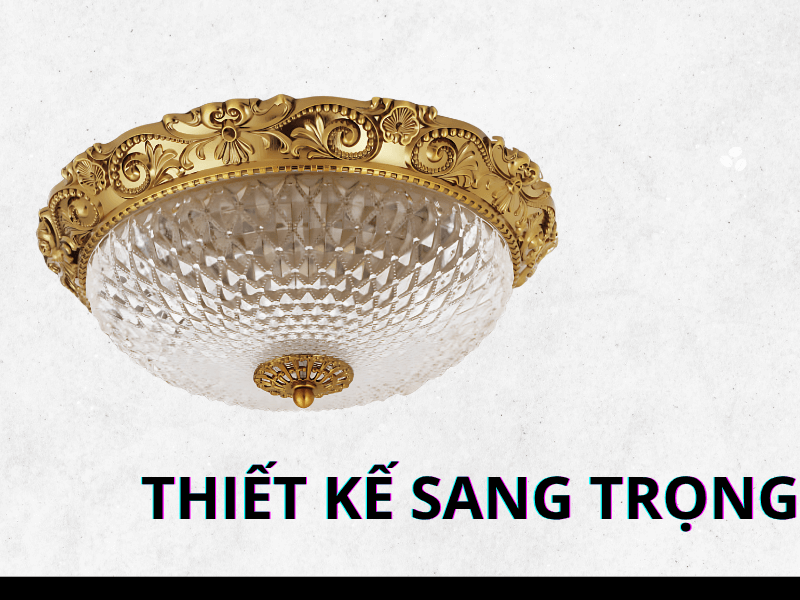 Thiết kế sang trọng: Điểm nhấn nghệ thuật cho mọi không gian