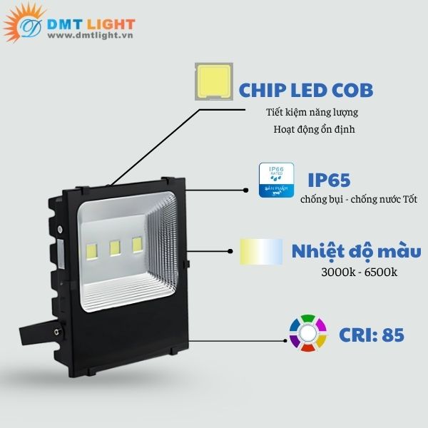 đèn pha bảng hiệu mẫu PR06