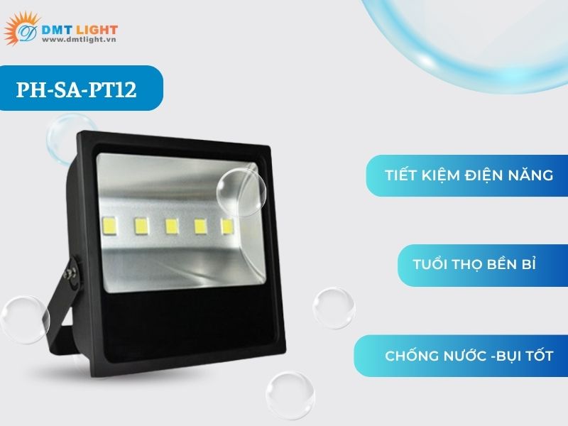 đèn pha bảng hiệu mẫu PT12