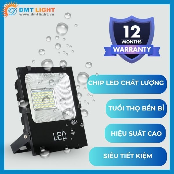 đèn pha bảng hiệu ngoài trời mẫu PR02