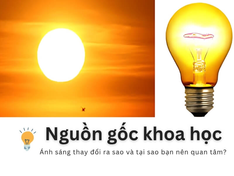 Nguồn gốc khoa học: Ánh sáng thay đổi ra sao và tại sao bạn nên quan tâm?