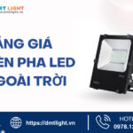 bảng giá đèn pha led