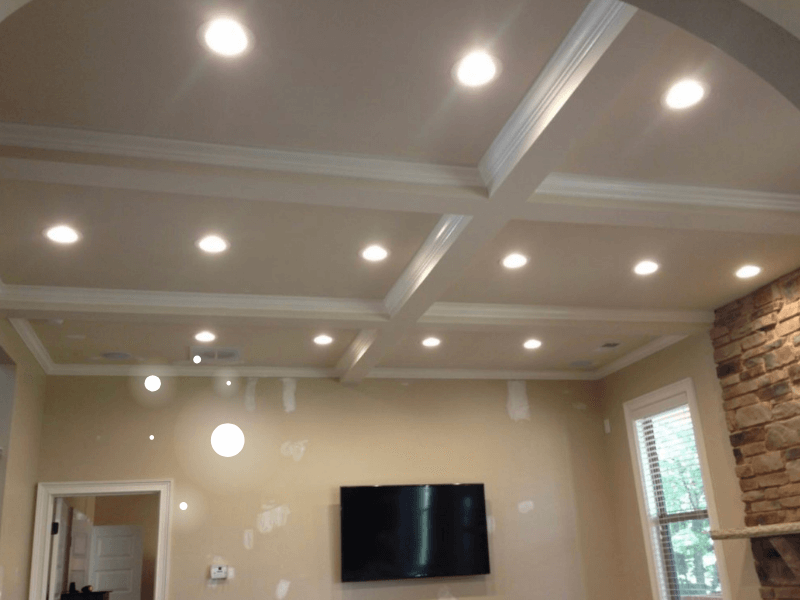 Ứng dụng thực tế đèn LED âm trần 7W: Case Study tiết kiệm 500k/năm thực thế