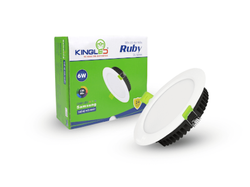 Đèn âm trần đổi màu KingLed