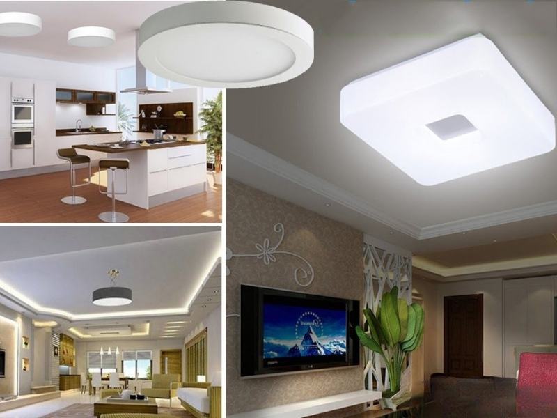 Ứng dụng trong thực tế của đèn LED ốp trần 24W trong nhà ở Việt Nam