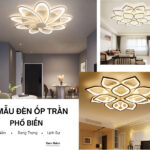 đèn ốp trần hoa sen