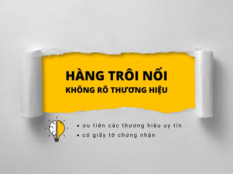 Đèn pha led giá rẻ không rõ thương hiệu