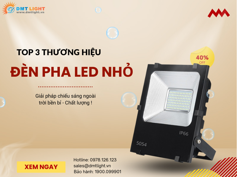 đèn pha led nhỏ