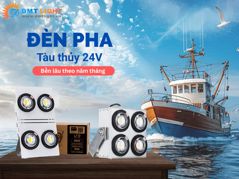 đèn pha tàu thủy 24v