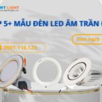 mẫu đèn led âm trần đẹp