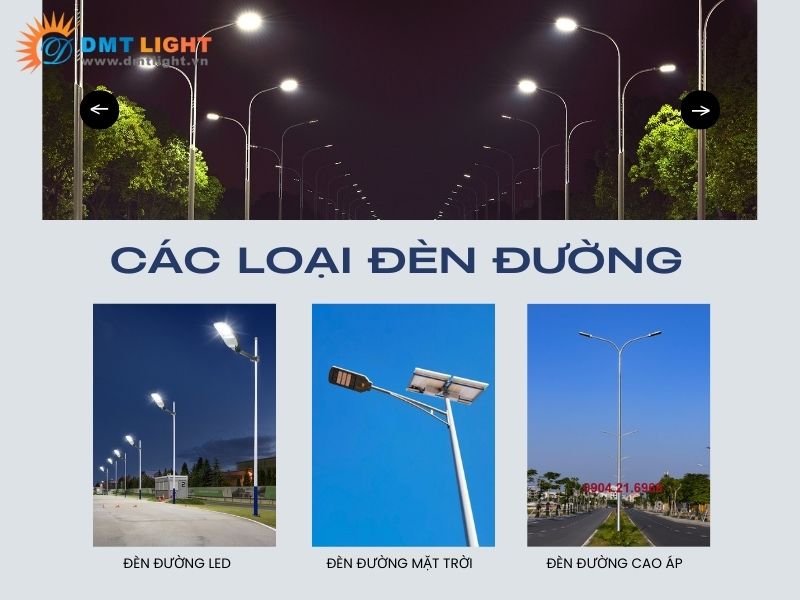 các loại đèn đường