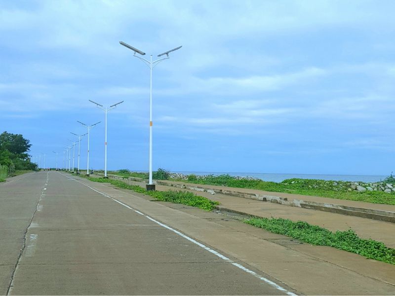 kích thước cột đèn đường