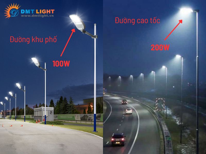 Công suất đèn đường