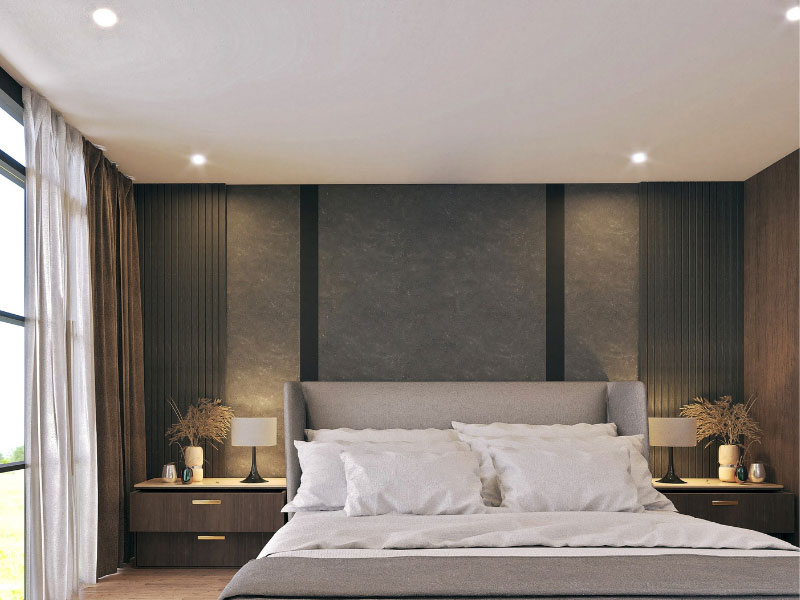 đèn led âm trần phòng ngủ