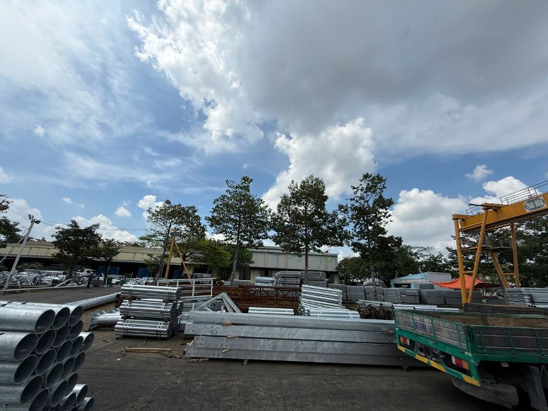 biện pháp thi công lắp đặt cột đèn chiếu sáng