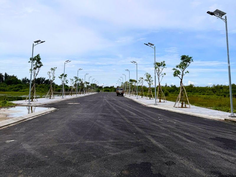 thi công đèn đường chiếu sáng