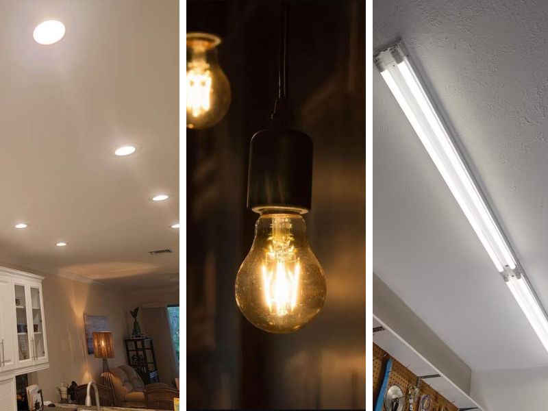 So sánh các loại đèn led âm trần