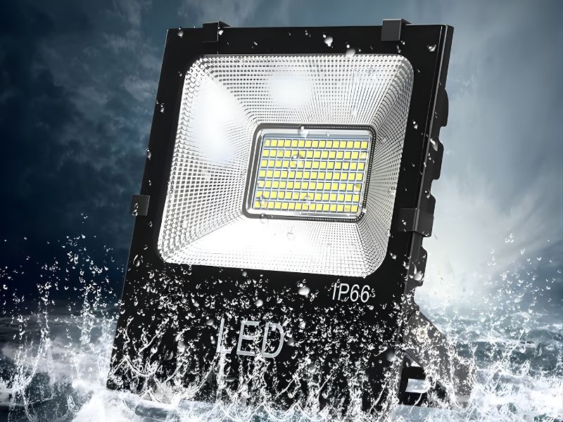 đèn pha 100w ngoài trời