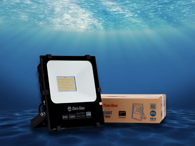 Đèn pha led 100w Rạng Đông