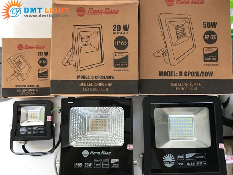 đèn pha led 50w Rạng Đông