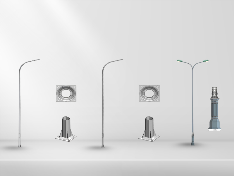 cột đèn đường 12m