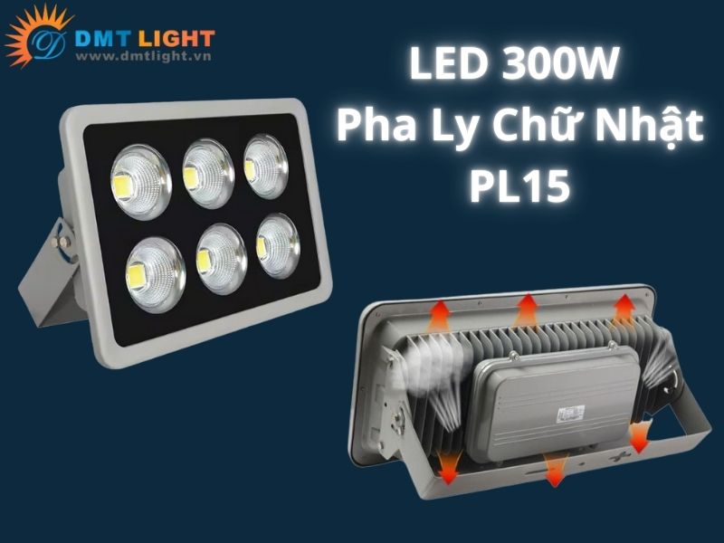 đèn pha led 300w chiếu xa
