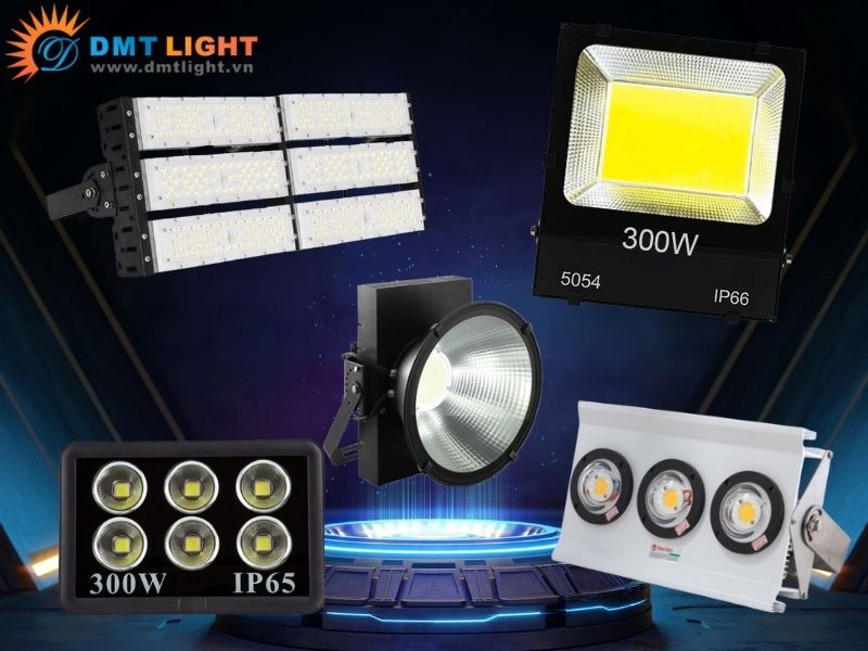 giá đèn pha led 300w