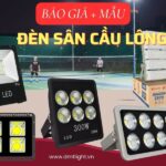 báo giá đèn LED sân cầu lông