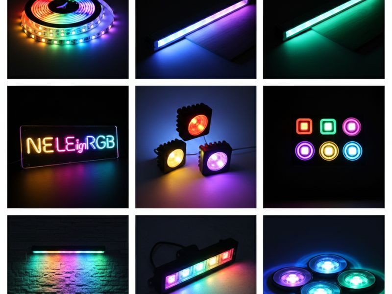 Các loại đèn LED RGB phổ biến