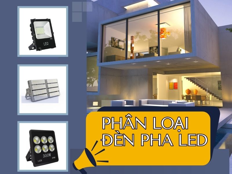 Phân Loại Đèn Pha LED: 7 Tiêu Chí Chọn Đèn Chuẩn Nhất